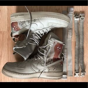 Nike SF Air Force 1 Desert Camo